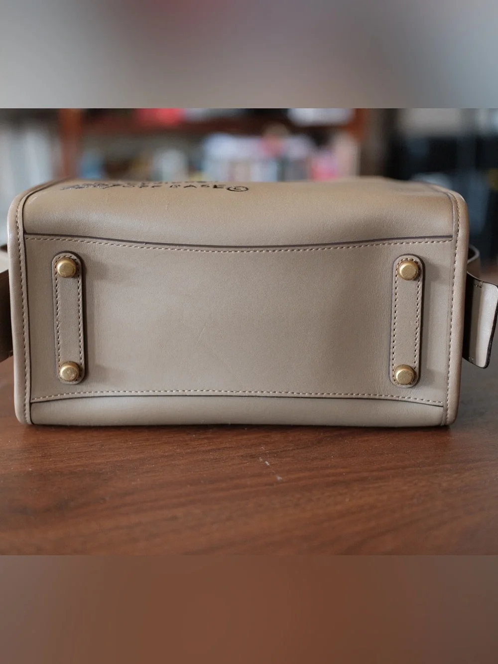 Coach Rogue  Limited edition Basquiat Leather Logo Patch with Yellow Stitching - Picture 3 of 13